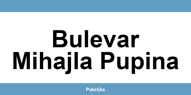 Kontakt AKS kurirske službe u Bulevar Mihajla Pupina