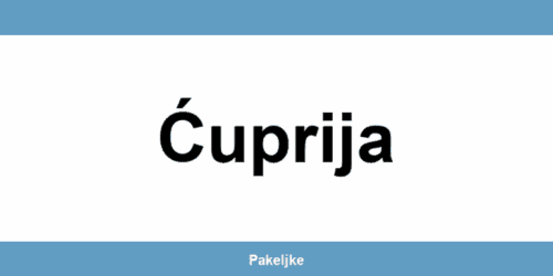 Kontakt AKS kurirske službe u Ćuprija