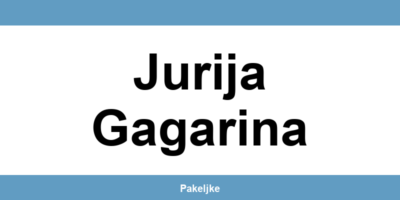 Kontakt AKS kurirske službe u Jurija Gagarina
