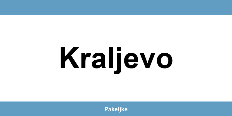 Kontakt AKS kurirske službe u Kraljevo