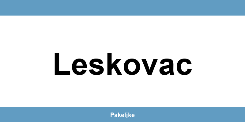 Kontakt AKS kurirske službe u Leskovac