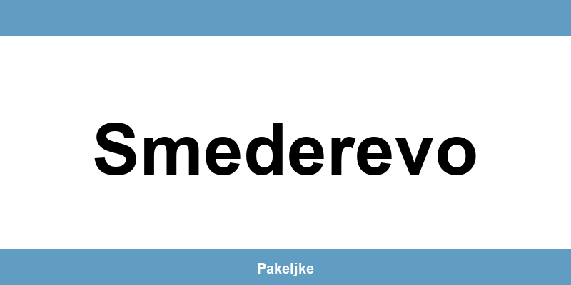 Kontakt AKS kurirske službe u Smederevo