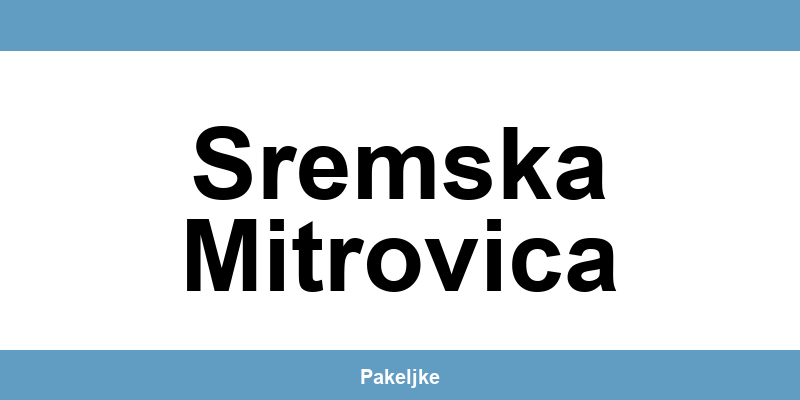 Kontakt AKS kurirske službe u Sremska Mitrovica