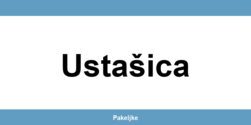 Kontakt AKS kurirske službe u Ustašica