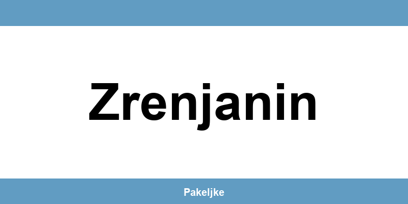 Kontakt AKS kurirske službe u Zrenjanin